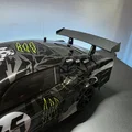 Cánh Gió Đuôi Tùy Chỉnh Cho Xe RC Drift HBX 2195 Tỉ Lệ 1:18 - Thumbnail 2