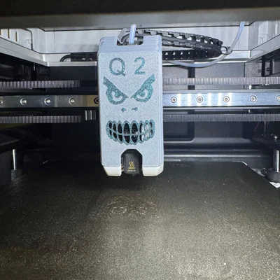 Ốp mặt trước Qidi Q2 phong cách Angry Face