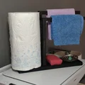 Giá Để Đồ Nhà Bếp Kiêm Kệ Treo Khăn và Giấy Lau - Thumbnail 4