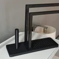 Giá Để Đồ Nhà Bếp Kiêm Kệ Treo Khăn và Giấy Lau - Thumbnail 5