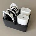 Khay Đựng Bộ Sạc và Dây Cáp Apple Đa Năng - Gọn Gàng Tiện Lợi - Thumbnail 2