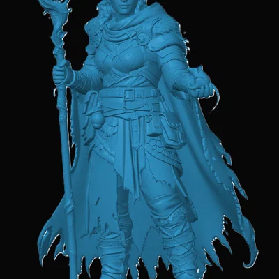 Mô hình Human Druid