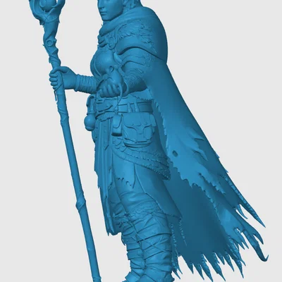 Mô hình Human Druid