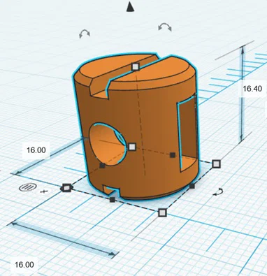 Barrel Nut - Đai ốc thùng (có khe chèn đai ốc kim loại) - Image 1