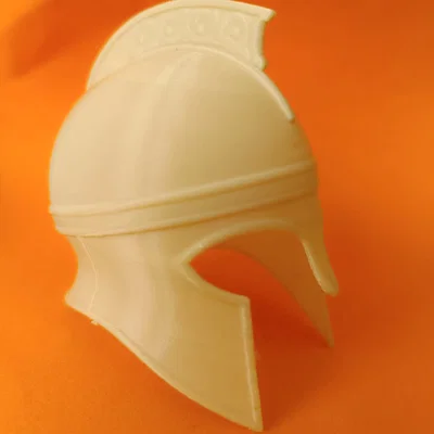 Mô hình 3D Mũ chiến binh Spartan