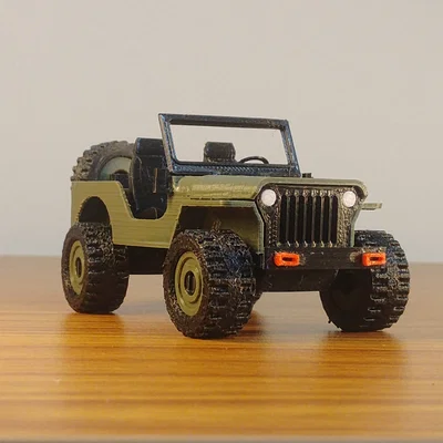Mô hình xe Jeep cổ điển tỉ lệ 1:32