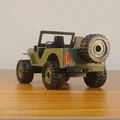 Mô hình xe Jeep cổ điển tỉ lệ 1:32 - Thumbnail 3