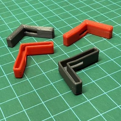 Bộ chặn nối dài cho bàn in K2 Plus (K2 Plus Build Plate Stop Extenders)