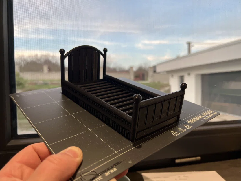 Giường ngủ 3D xinh xắn cho mô hình chuột Maileg - Image 2