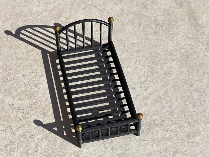 Giường ngủ 3D xinh xắn cho mô hình chuột Maileg - Image 3