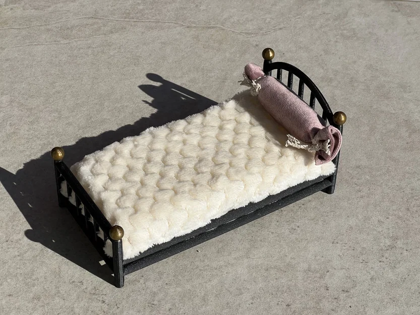 Giường ngủ 3D xinh xắn cho mô hình chuột Maileg - Image 4