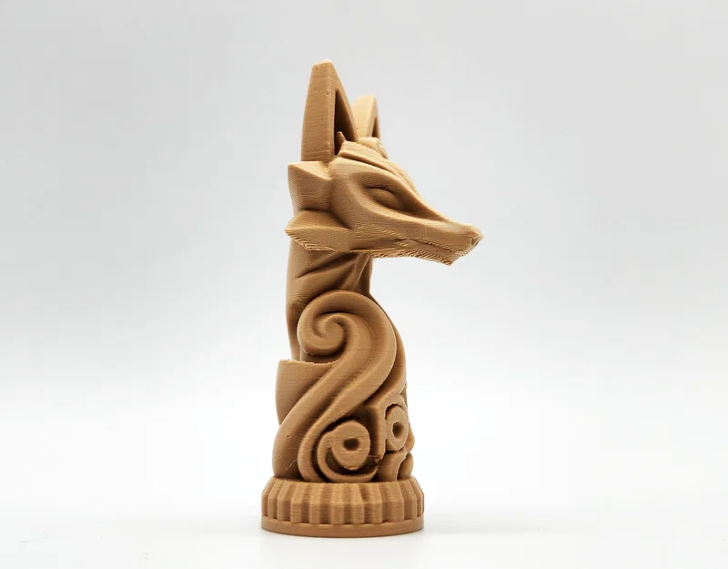 Tượng Totem Đầu Cáo (Fox Head Totem) - Image 3