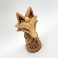 Tượng Totem Đầu Cáo (Fox Head Totem) - Thumbnail 5