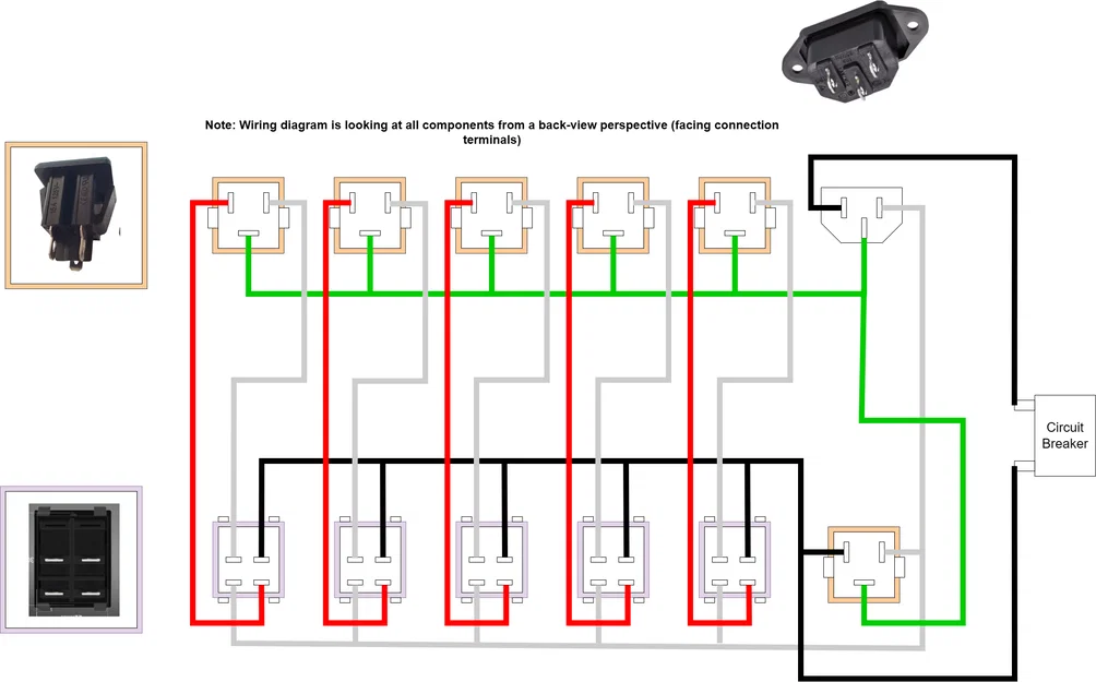 PDU Gắn Rack 10-inch - Image 3