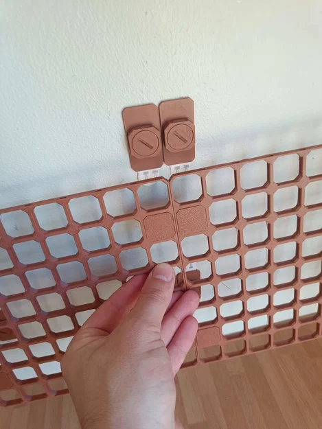 openGrid - Ngàm Gắn Tháo Rời Dùng Command Strip - Image 3