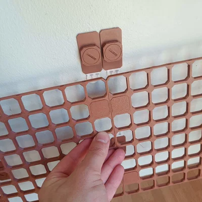 openGrid - Ngàm Gắn Tháo Rời Dùng Command Strip