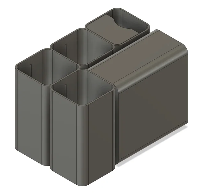 Hộp đựng đồ dùng văn phòng dạng mô-đun // Thiết kế cảm hứng từ phong cách thập niên 70 - Image 9