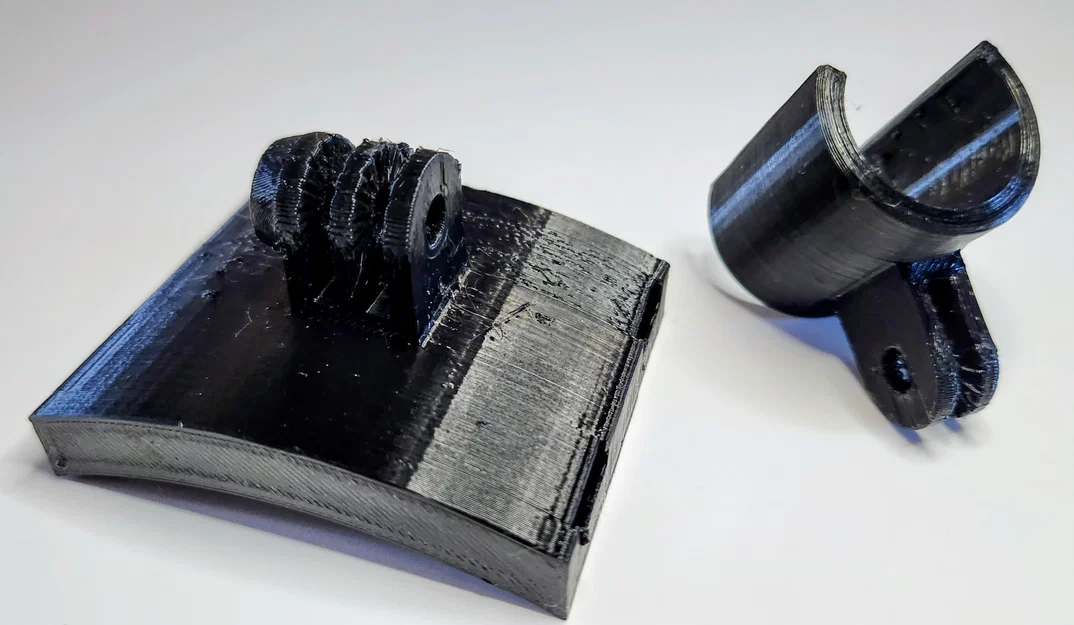 Ngàm gắn đèn pin Sofirn SC18 lên mũ bảo hiểm xe đạp - Image 1