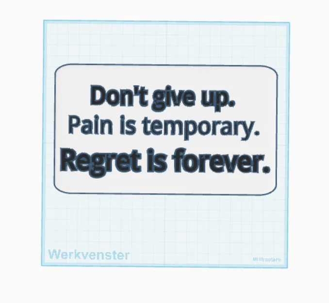 Bảng treo tường với câu trích dẫn truyền cảm hứng (Quote wall sign) - Image 3