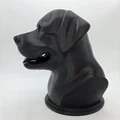 Tượng bán thân chó Rottweiler đang cười 2 - Thumbnail 7