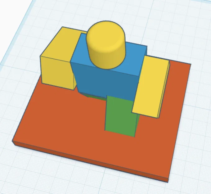 Mô hình Roblox Noob 3D đáng yêu cho người hâm mộ - Image 4