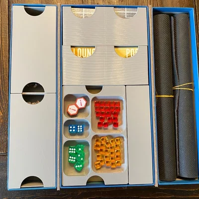 Bộ Khay Đựng (Organizer) cho Board Game Burgle Bros. 2