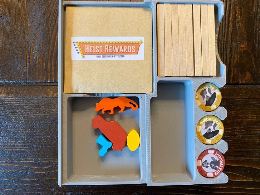 Bộ Khay Đựng (Organizer) cho Board Game Burgle Bros. 2 - Image 12