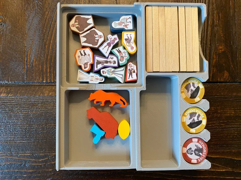 Bộ Khay Đựng (Organizer) cho Board Game Burgle Bros. 2 - Image 13