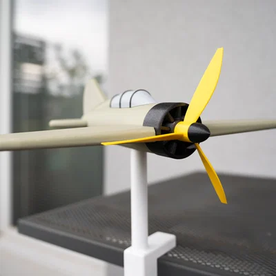 Mô hình máy bay chong chóng (Airplane wind spinner)