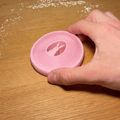 Mô hình quả trứng Phục sinh kèm thỏ Fidget