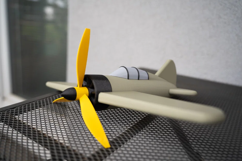 Mô hình máy bay chong chóng (Airplane wind spinner) - Image 2