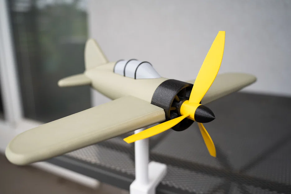 Mô hình máy bay chong chóng (Airplane wind spinner) - Image 4