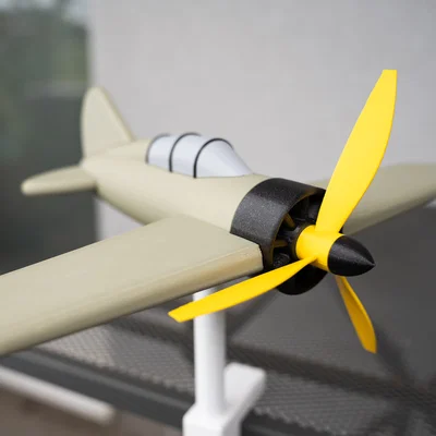 Mô hình máy bay chong chóng (Airplane wind spinner)