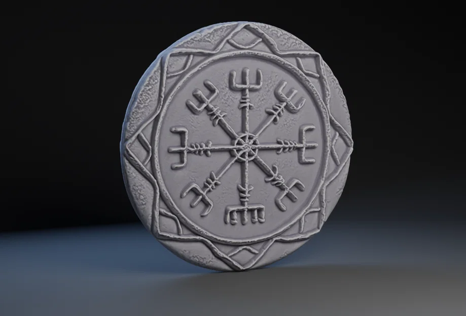 Mô hình Norse Sigil trang trí - Phụ kiện phong cách Viking độc đáo - Image 1