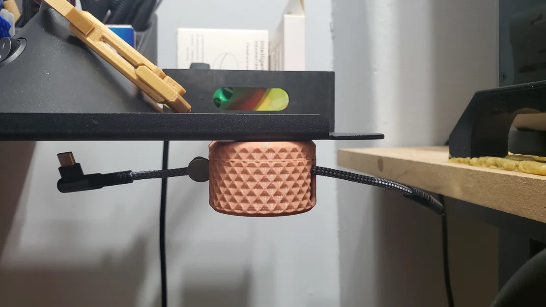 Dụng cụ thu gọn dây sạc phiên bản 2 - Cơ chế bánh cóc (Ratchet) - Image 5