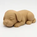 Mô hình chú cún đang ngủ (Sleepy Puppy) in 3D dễ thương - Thumbnail 1