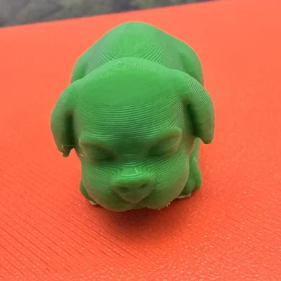 Mô hình chú cún đang ngủ (Sleepy Puppy) in 3D dễ thương