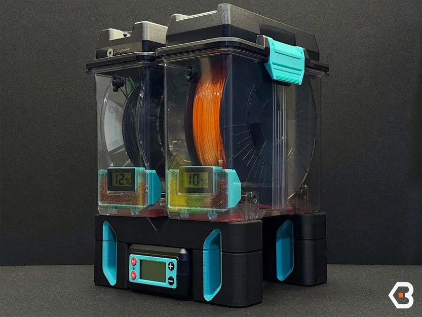 PolyDryer Splitter Mod – Sấy cùng lúc hai cuộn nhựa - Image 1