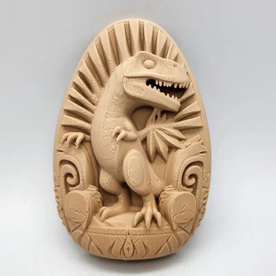 Tượng phù điêu khủng long T-Rex treo tường ấn tượng