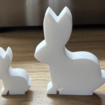 Mô hình thỏ Hasenfigur trang trí lễ Phục sinh đẹp mắt
