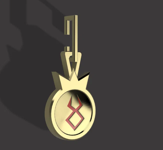 Thẻ Tên Cerberus Cho Vòng Cổ - Hades 2 - In FDM - Image 2