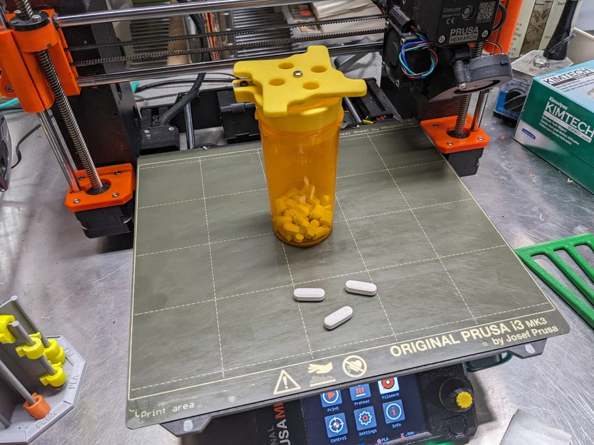 Dụng cụ cắt viên thuốc (dạng nén) - Kiểu xoay - Image 2