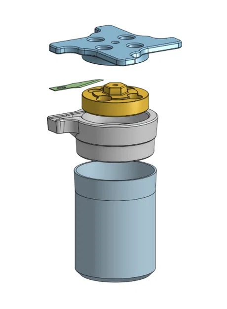 Dụng cụ cắt viên thuốc (dạng nén) - Kiểu xoay - Image 4