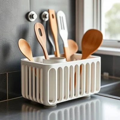 Bộ giá treo dụng cụ nhà bếp thông minh