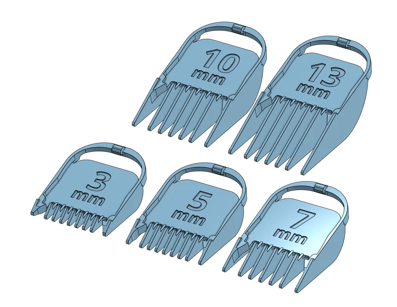 Bộ cữ lược thay thế cho tông đơ Philips MG 3000 series (3mm - 13mm) - Image 1