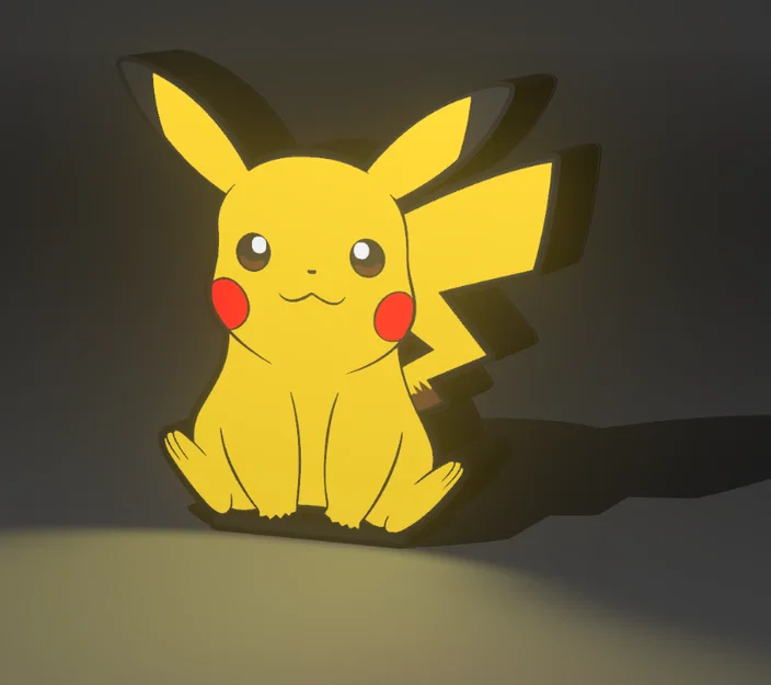 LightBox Pikachu – Hộp đèn trang trí độc đáo - Image 1