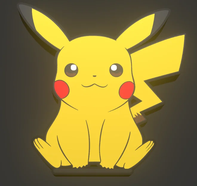 LightBox Pikachu – Hộp đèn trang trí độc đáo - Image 2