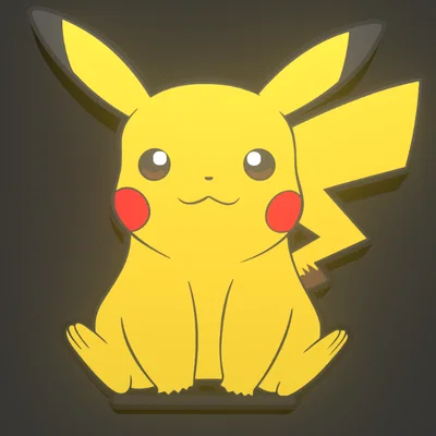 LightBox Pikachu – Hộp đèn trang trí độc đáo