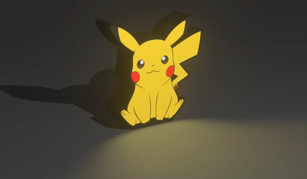 LightBox Pikachu – Hộp đèn trang trí độc đáo - Image 5