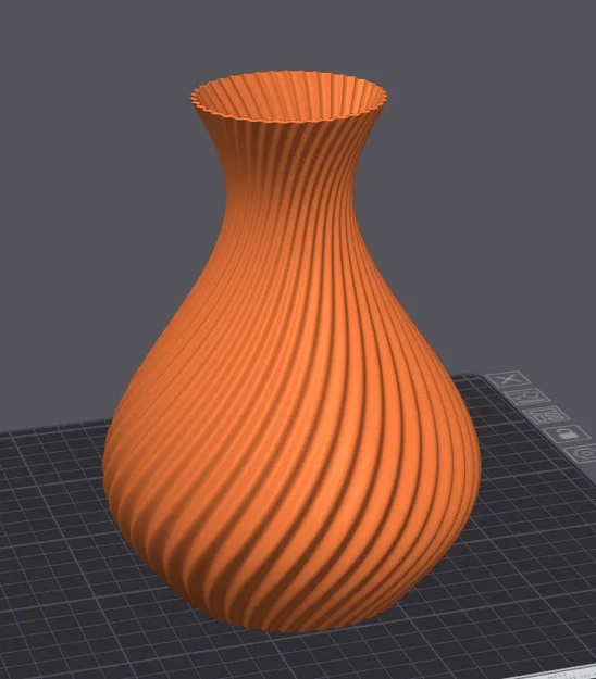 Mẫu bình hoa xoắn ốc hiện đại - File in 3D trang trí đẹp mắt - Image 1